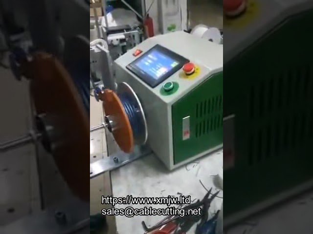 Automatic Cable Winding and Spooling Machine for Industrial Packaging