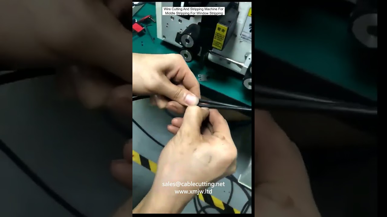 Wire Cutting and Stripping Machine for Mid-Wire and Window Stripping