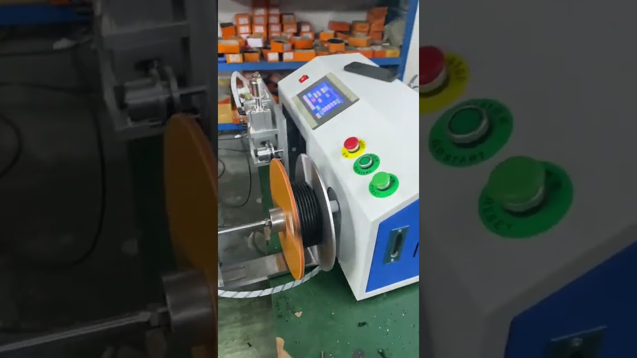 Easy-to-Use Tabletop Metering Wire Winder with Integrated Cutting & Sorting