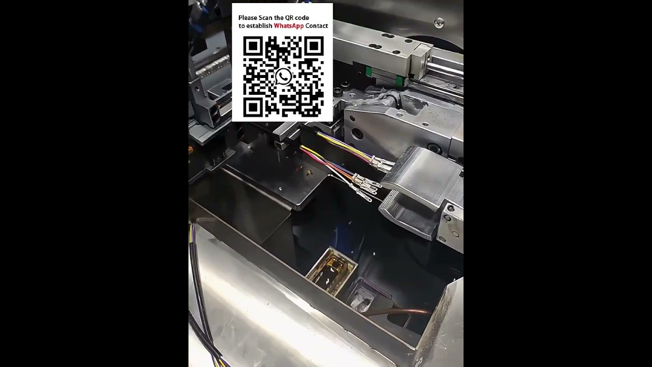 Fully Automatic Jacketed Cable Crimping and Tinning Machine