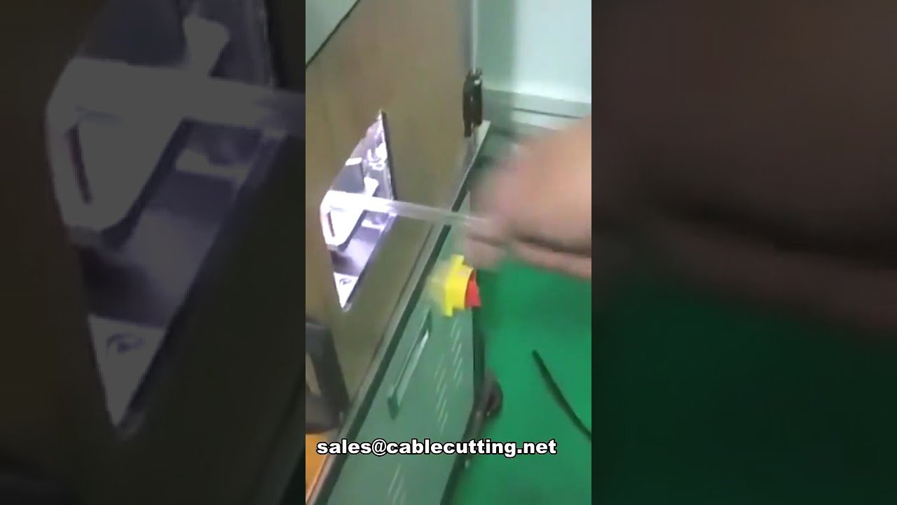 braided sleeving wrap around threading machine for wire and cable