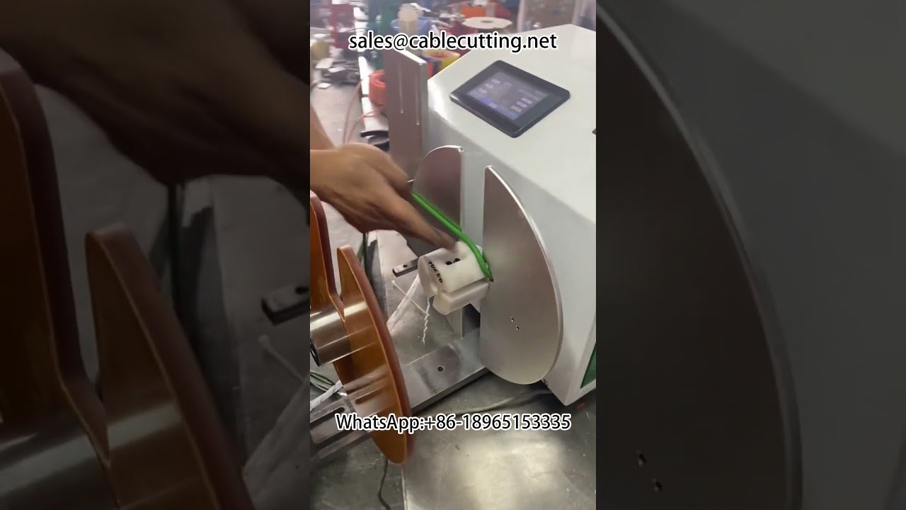 Automatic Wire Arranging and Winding Machine for Industrial Automation