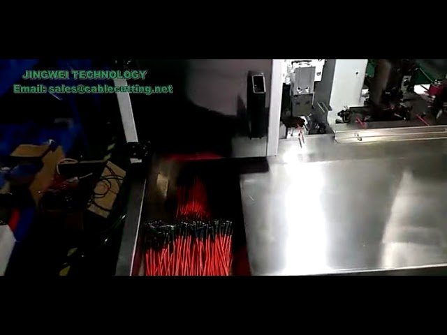 Fully Automatic Electric Wire Making Machine with Double-Sided Crimping and Heat Shrink Tubing