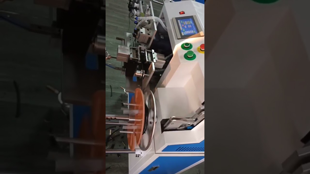 Automatic Wire Meter Counting, Sorting, Stripping, Cutting, Winding & Tying All-in-One Machine