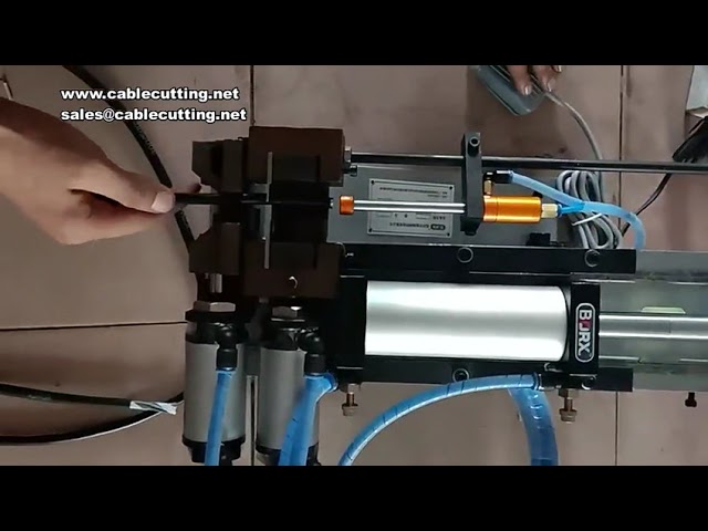 315 Pneumatic Electric Wire Peeling Machine | Automatic Cable Stripper
