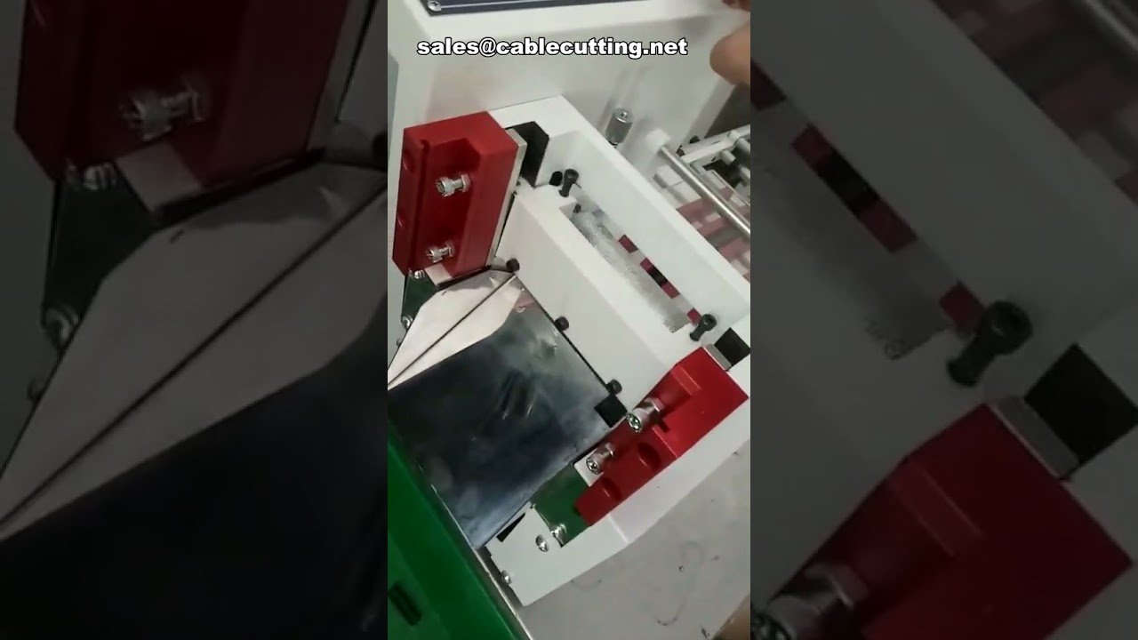 Full Automatic Shrink Sleeve PVC Tube Cutting Machine & Wire Cutter