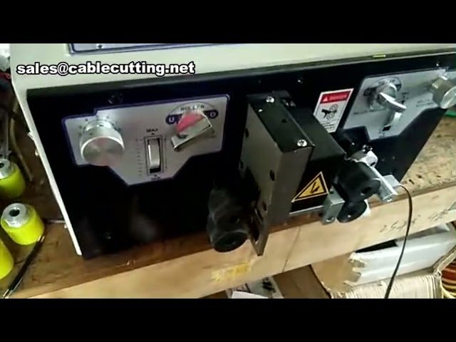 Wire Cutting, Stripping, and Crimping Machine | Automated Cable Stripping Machine
