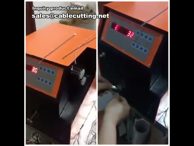 Automatic Cable Shield Straighten and Twisting Machine