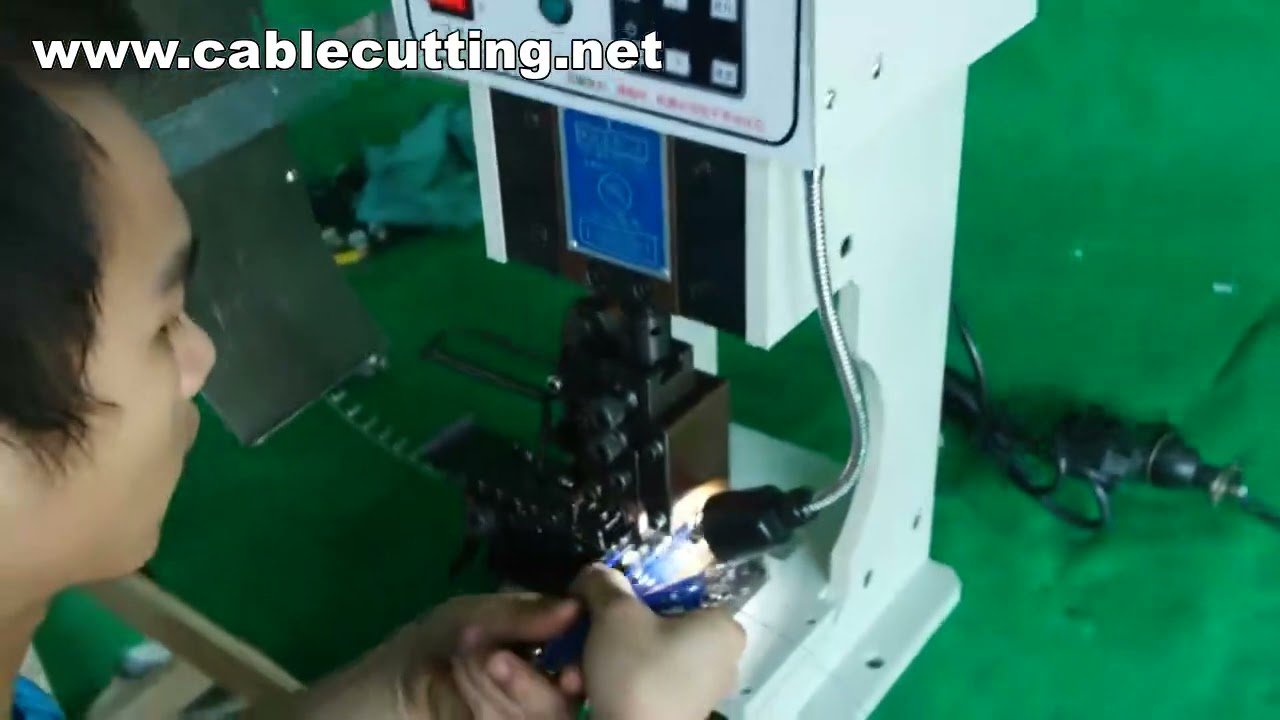 Electrical Terminal Crimping Machine-2 | Mute Cable Terminal Crimper