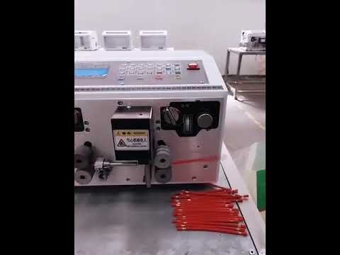 Automatic Adjustable Wire Stripping Machine 0-1-6-0mm² Computer Cable Peeler Cutter