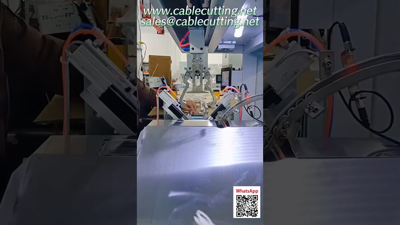 Automatic Wire Cutting and Stripping Machine for Packaging 63mm WPM-85-40
