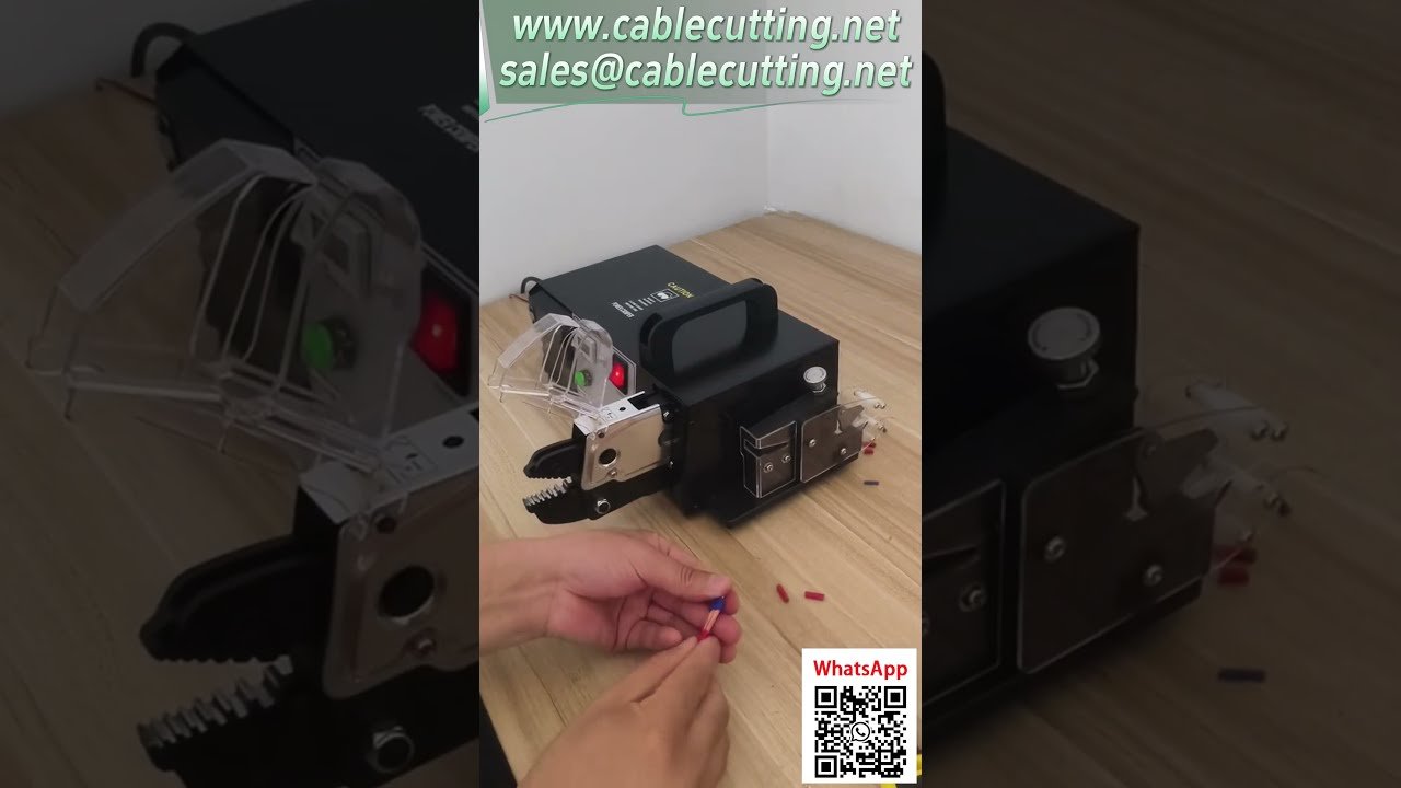 EM-6-B-2-BC Wire Crimping Machine with Cutting and Stripping Functions