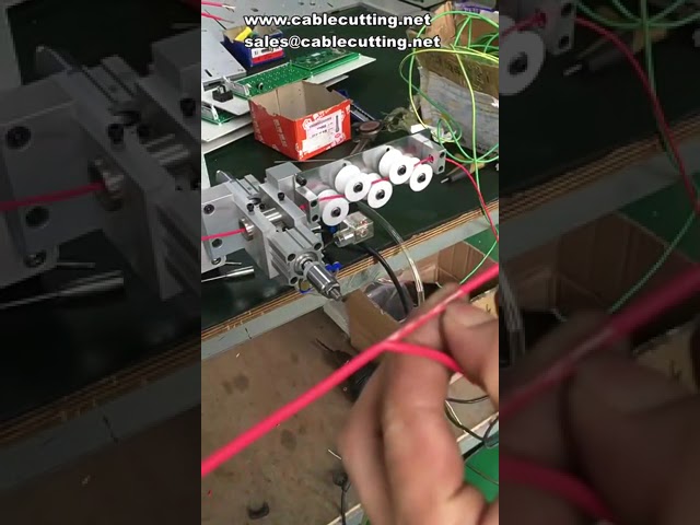 10-Square Wire Stripping Machine, Multi-Functional High-Power Two-Wire Four-Wire Twisting