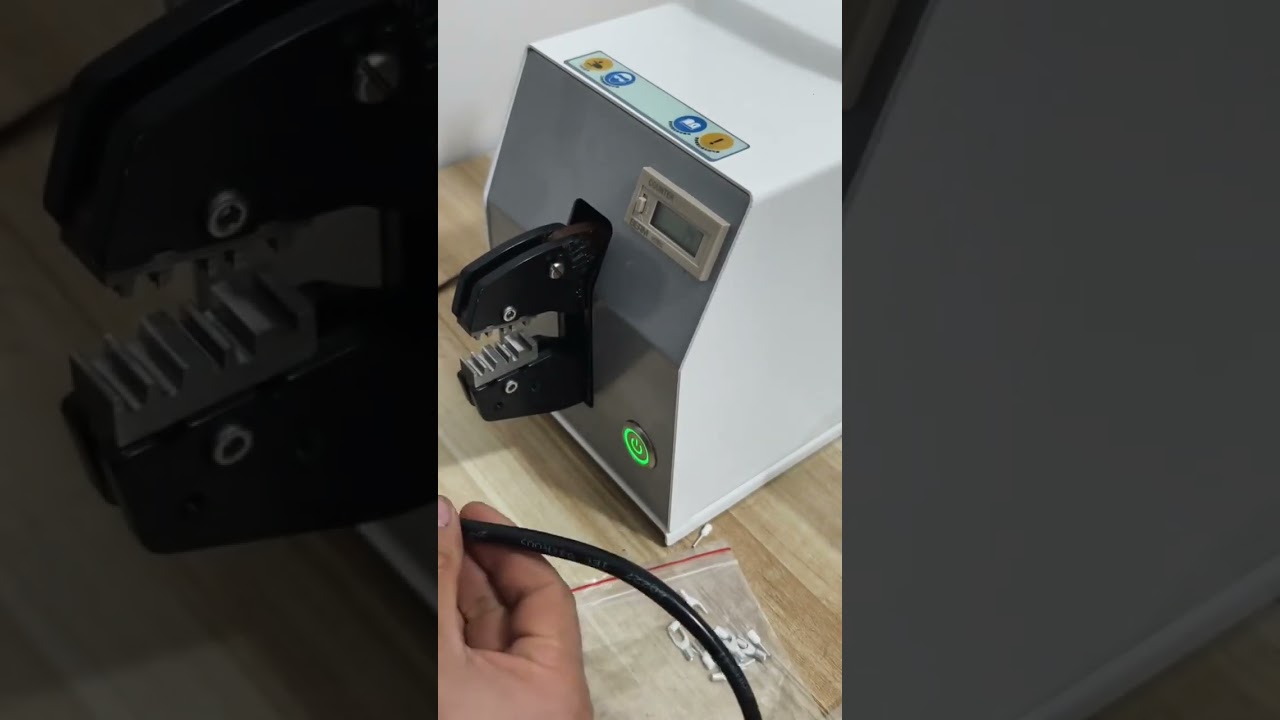 Custom Die Solution Electric Terminal Crimping Machine for Tube and Bare Terminals