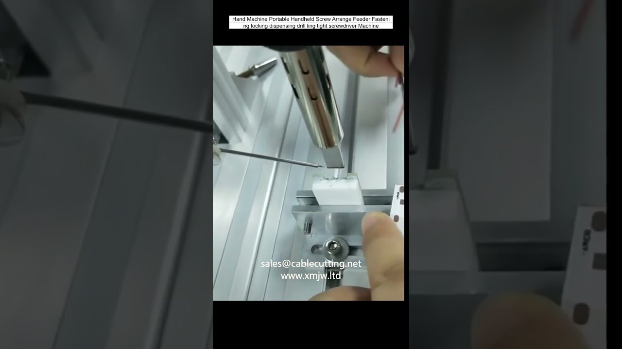 Portable Handheld Screw Feeder Machine for Fastening, Locking, and Dispensing