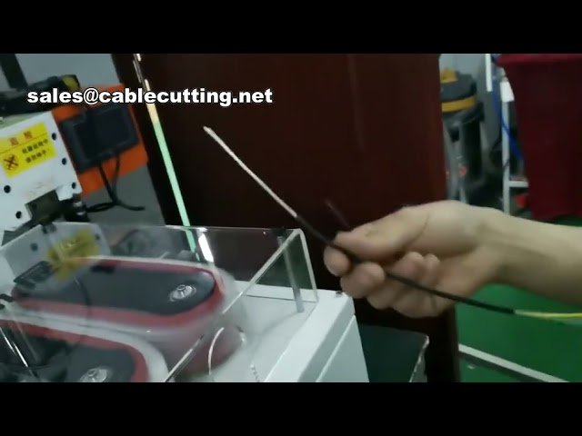 Automatic Cable Shielding Brushing Machine for Industrial Wire Processing