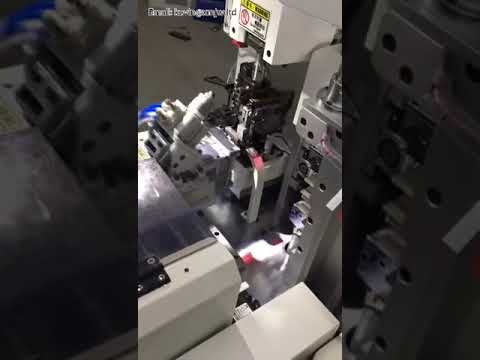 Fully Automatic Servo Double terminal Wire Arrangement Cutting Stripping Crimping Machine Row Line C