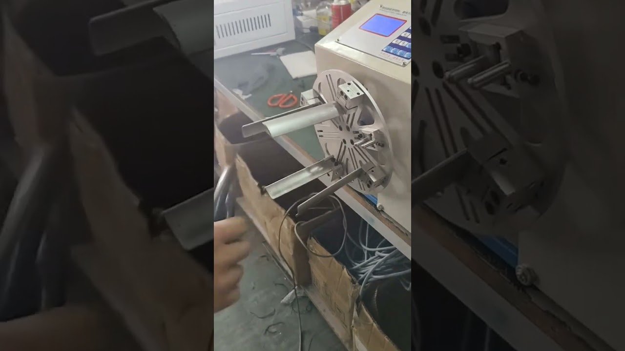 Automated Wire Winding and Tying Machine for Wire Harness Processing