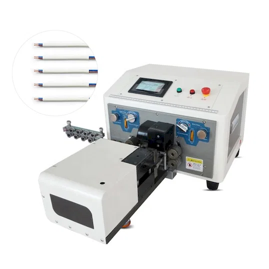 Flat Double-Layer Cable Cut, Strip & Twist - WPM-320